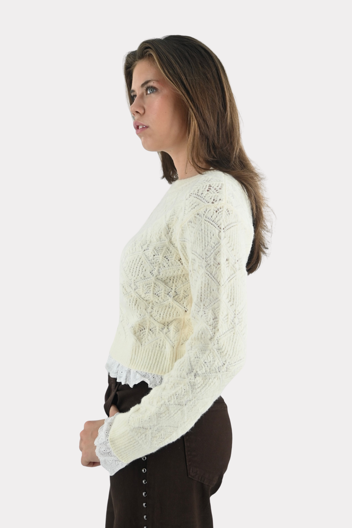 Amber knit - beige