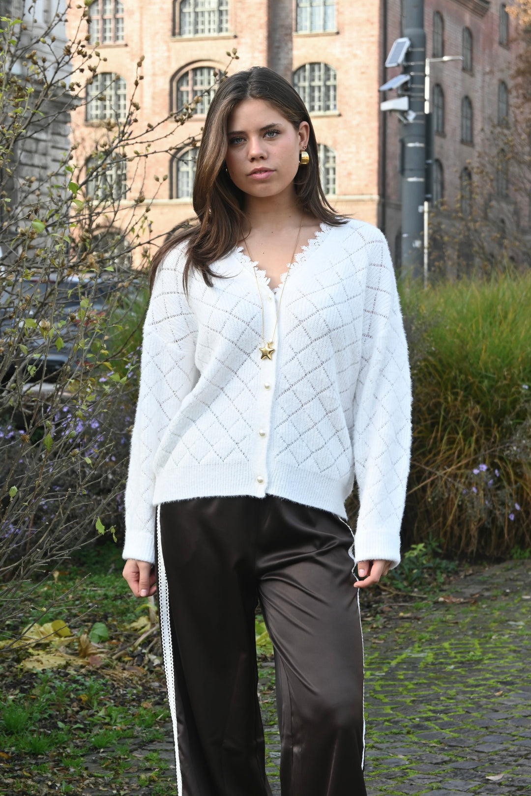 Rosie cardigan - wit