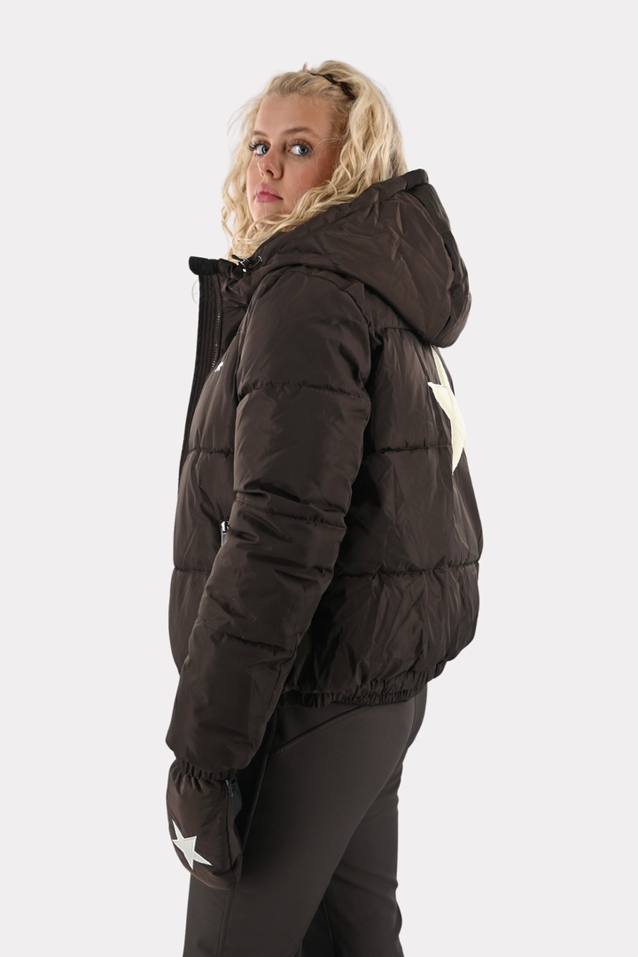 Tiger ski jacket - bruin