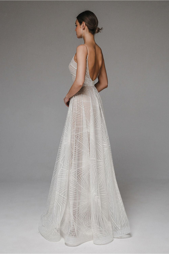 LEA | Elegante en Stralende Midi Jurk