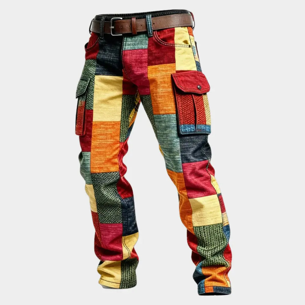 MAISON LORÉA | Tijdloze Regular-Fit Pantalon met Vintage Details
