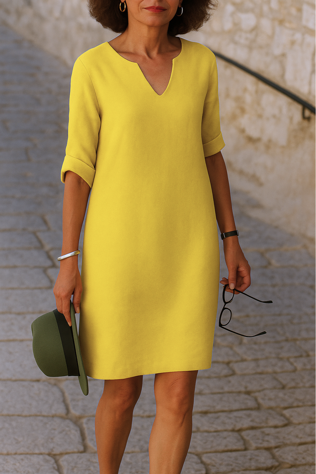 NATI - ELEGANTE LINEN JURK