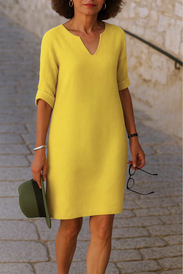 NATI - ELEGANTE LINEN JURK