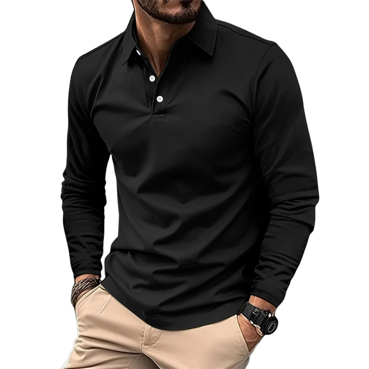RODERICK | LUXE LANGERMIGE POLO VOOR HEREN