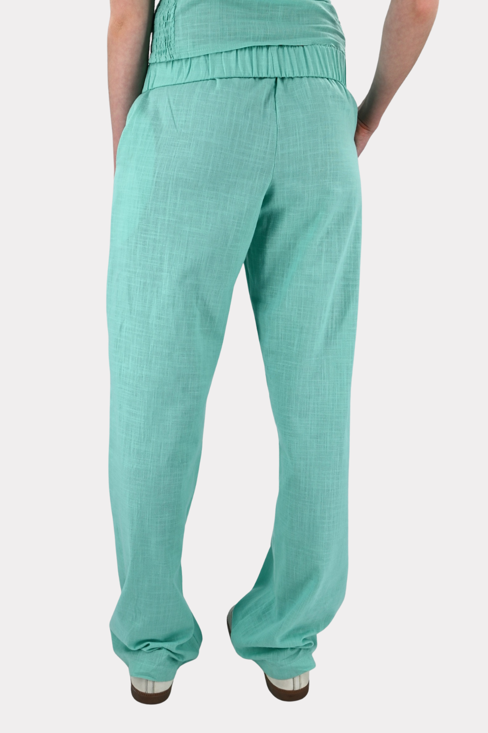 Tiger pants - aqua