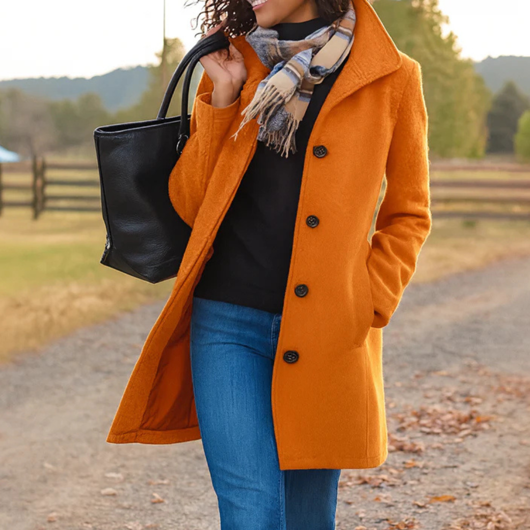 MARINA | Elegante Jas met Omarmende Warmte en Tijdloze Stijl