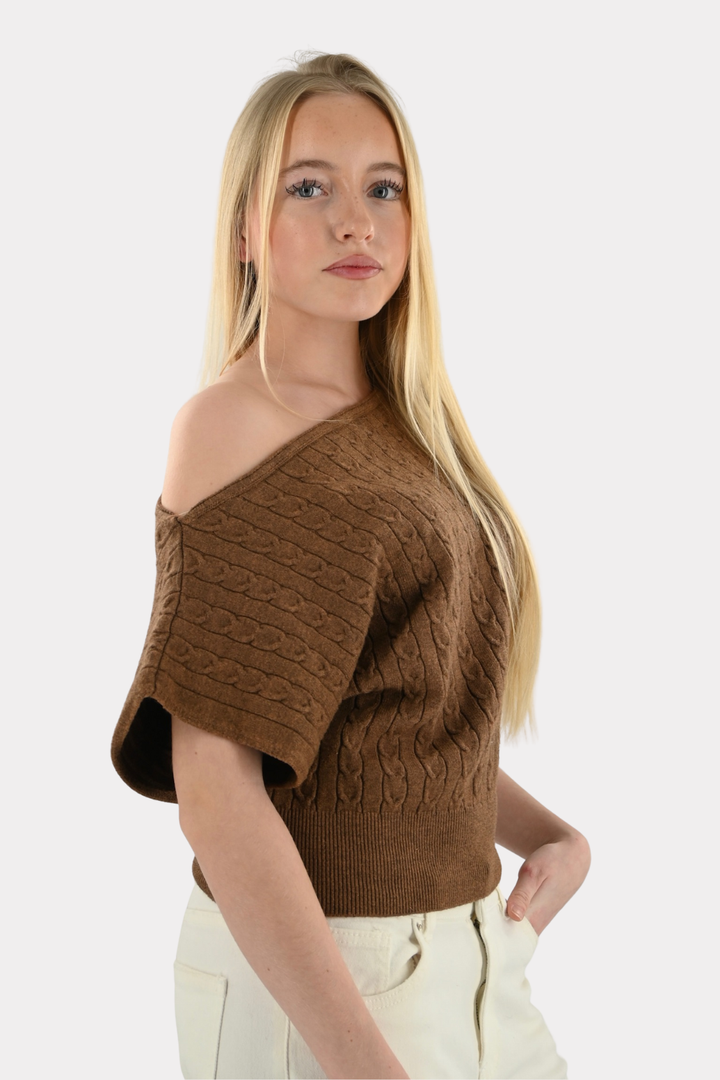 Mare top - bruin