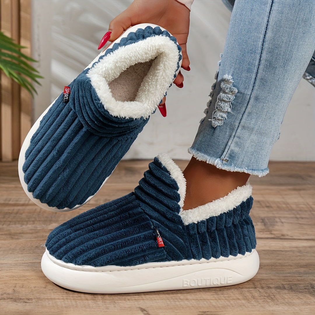 KIONA | Warme Huisschoenen voor Direct Comfort en Ontspannen Gezelligheid