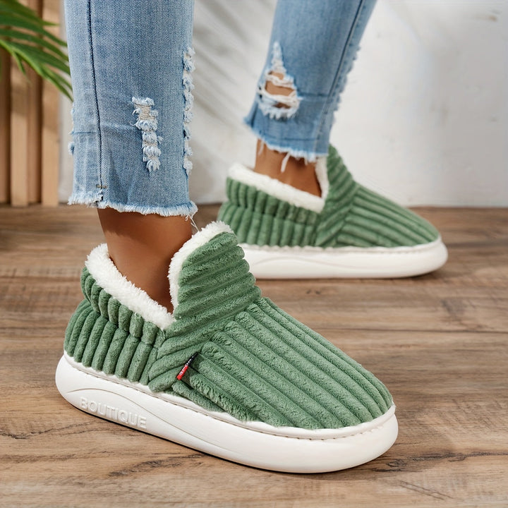 KIONA | Warme Huisschoenen voor Direct Comfort en Ontspannen Gezelligheid