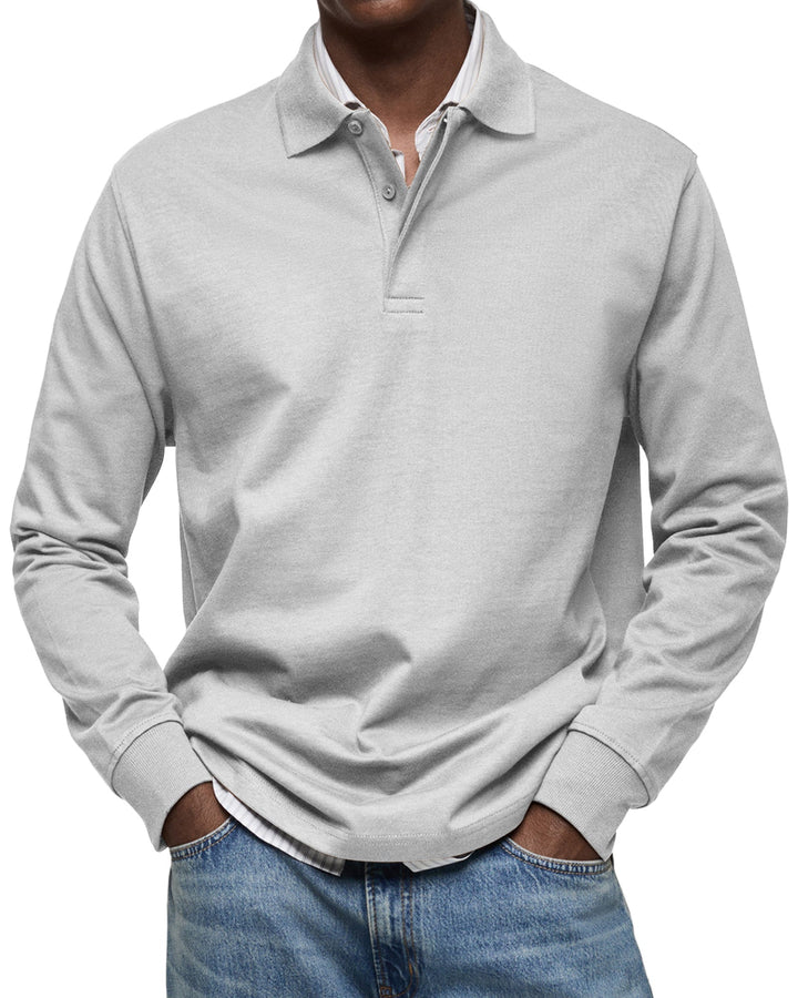 NIKOLAI® | Luxe lange mouwen polo