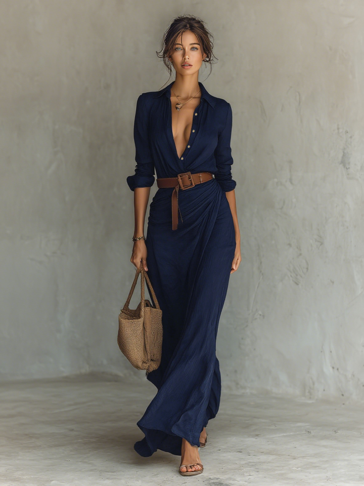 MARTA | Lange casual jurk