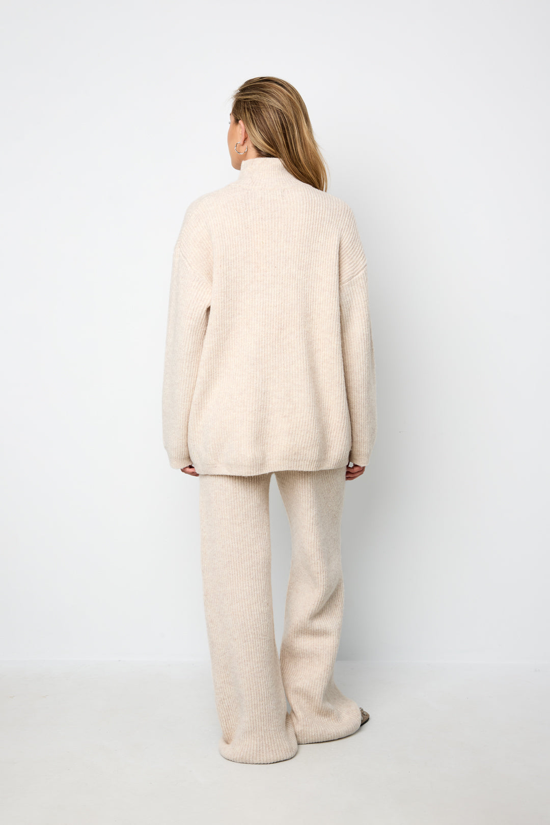 De winterse co-ord set-top