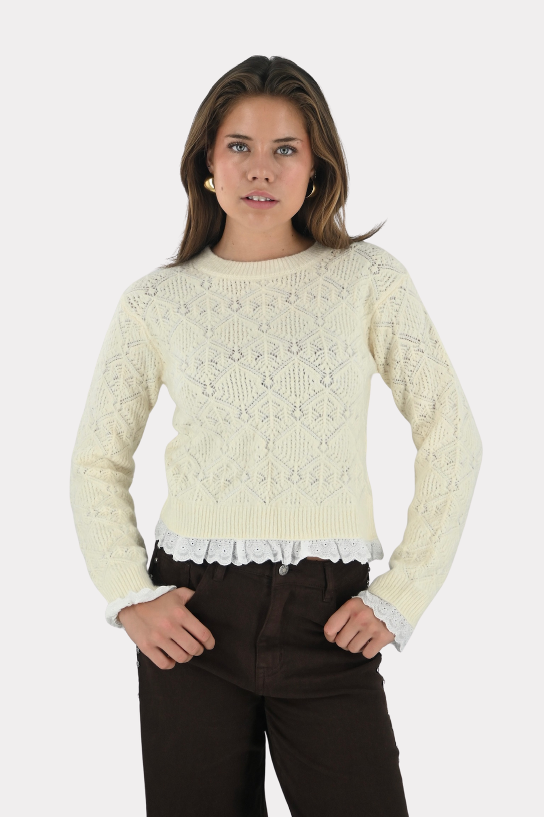 Amber knit - beige