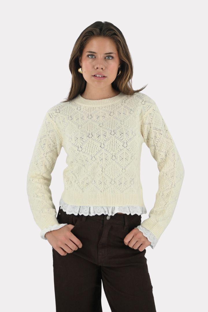 Amber knit - beige