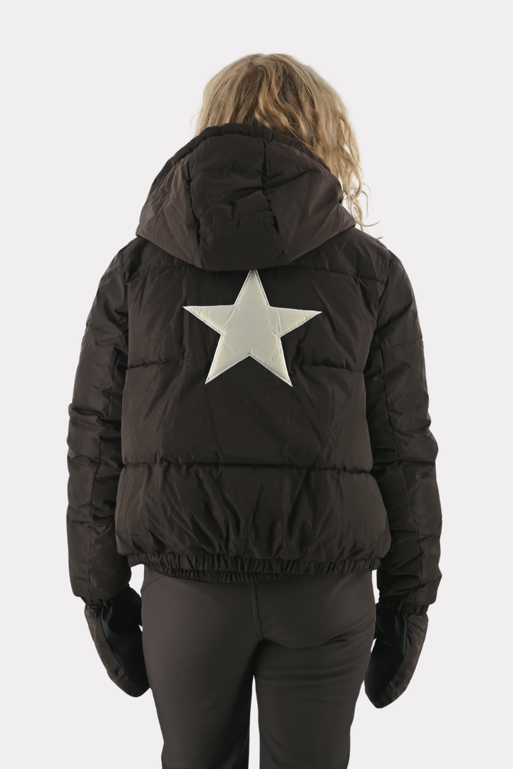 Tiger ski jacket - bruin