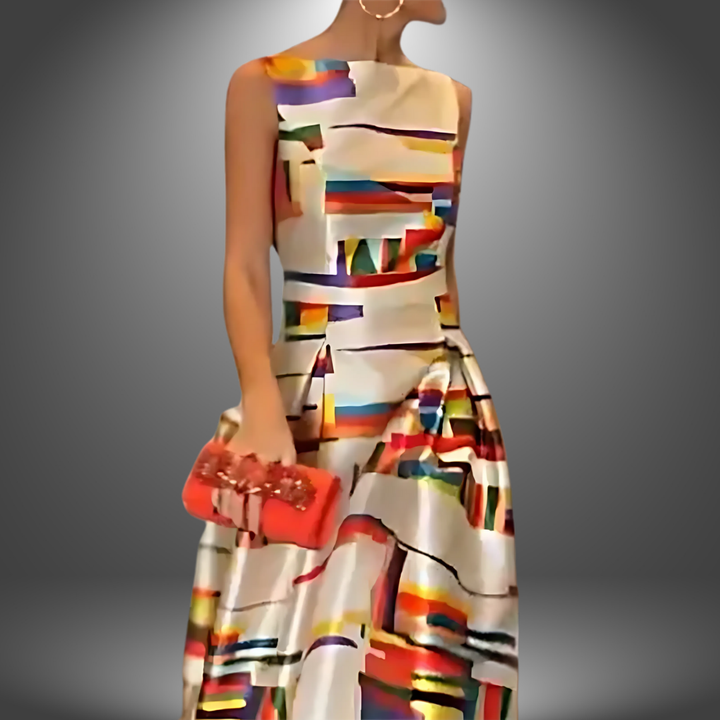 NORA | Elegante en Veelzijdige Lange Jurk