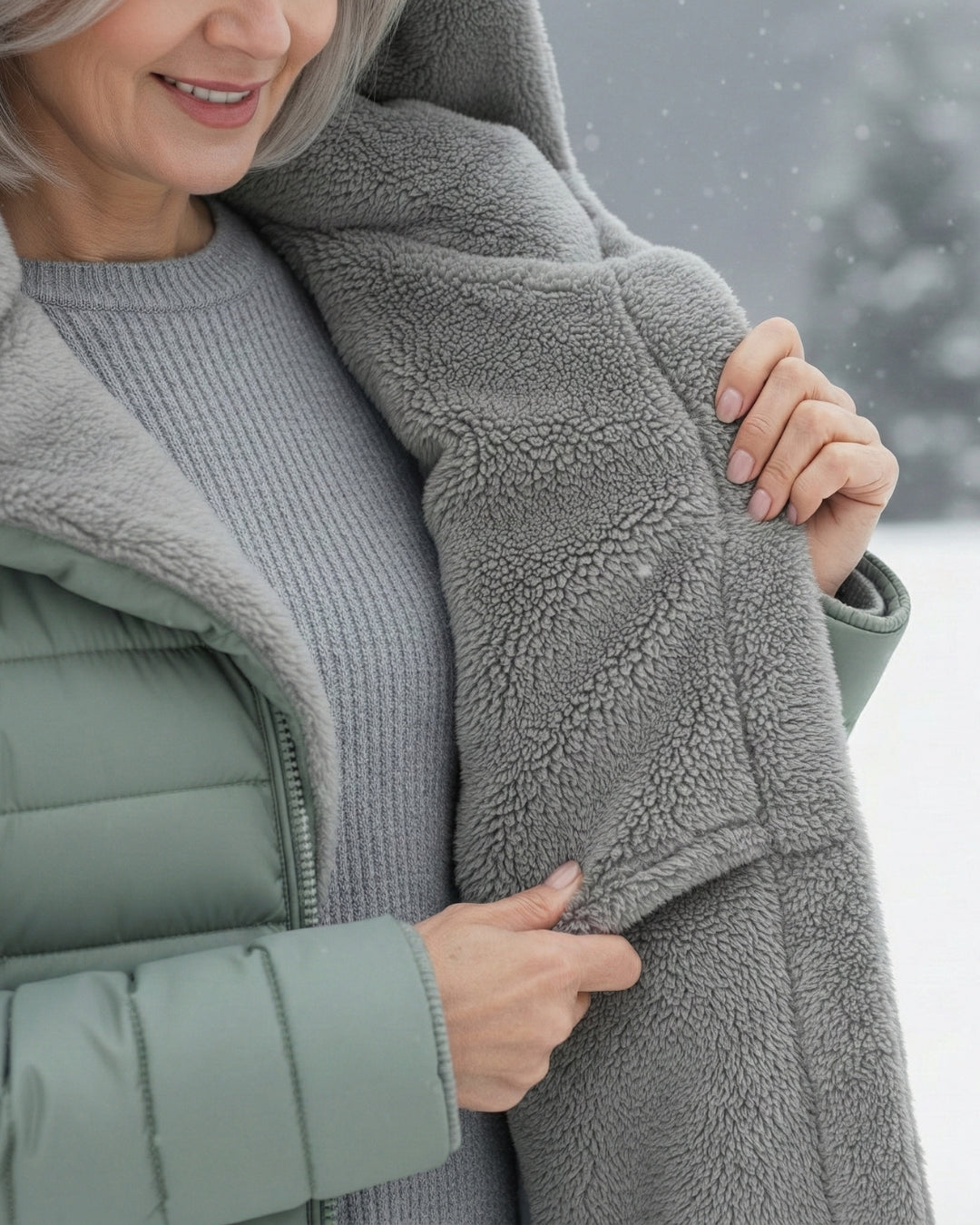 FLAIR | Pufferjas gevoerd met fleece