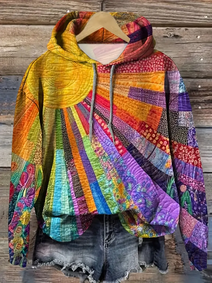 ALURA | Artistieke Hoodie met Expressief Comfort en Dagelijkse Stijl