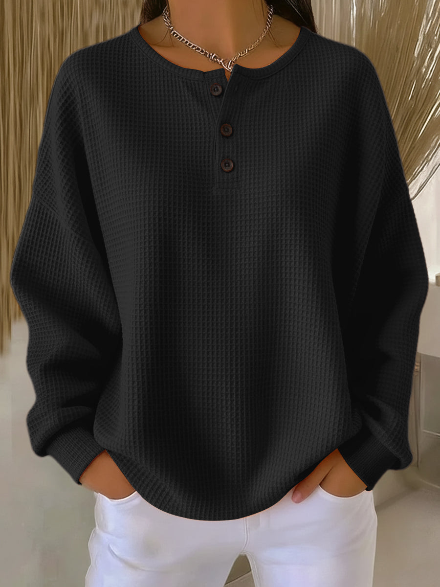 LIRA | Casual sweatshirt met kraag
