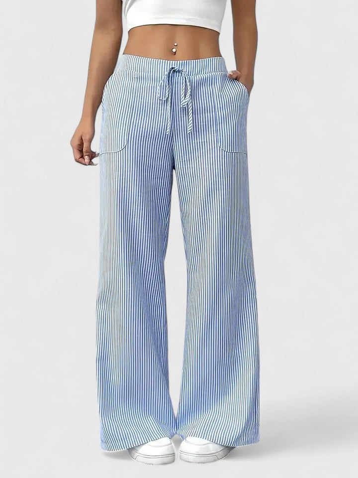 NOMI | Ruime en comfortabele broeken met elegante details