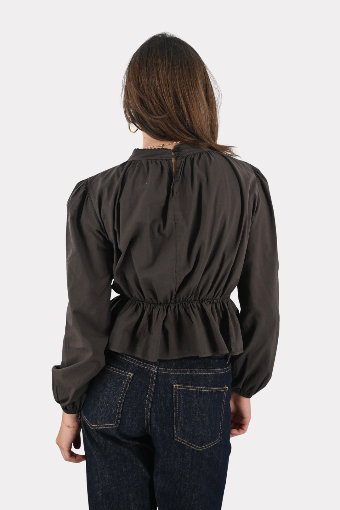Marie blouse - bruin