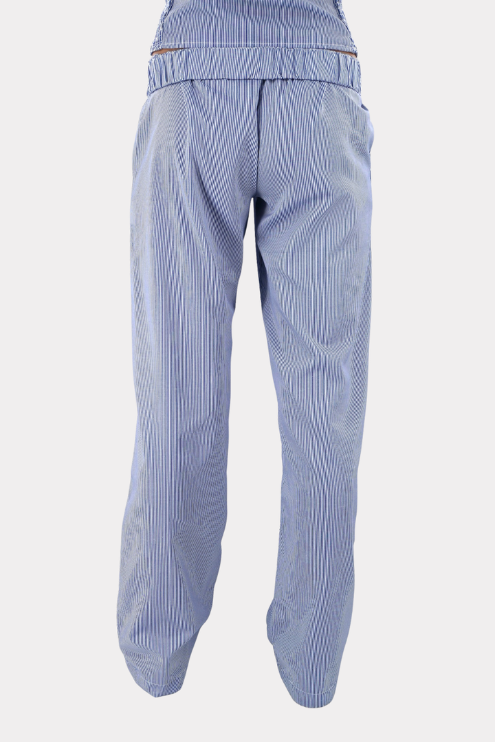 Tiger pants striped - blauw/wit