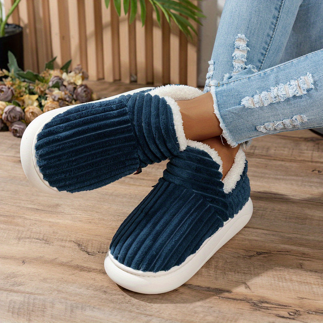 KIONA | Warme Huisschoenen voor Direct Comfort en Ontspannen Gezelligheid