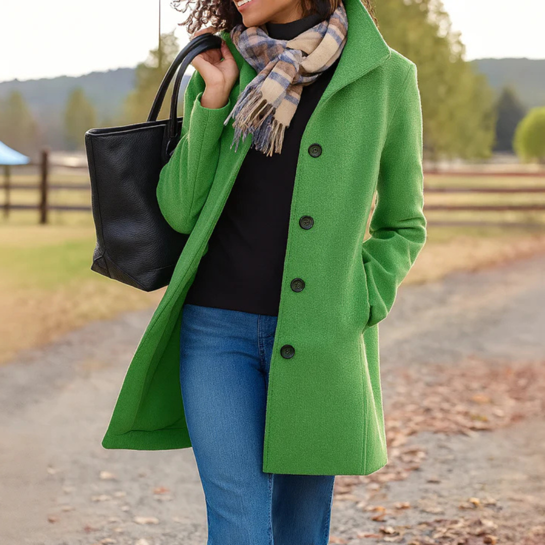 MARINA | Elegante Jas met Omarmende Warmte en Tijdloze Stijl