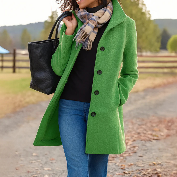MARINA | Elegante Jas met Omarmende Warmte en Tijdloze Stijl