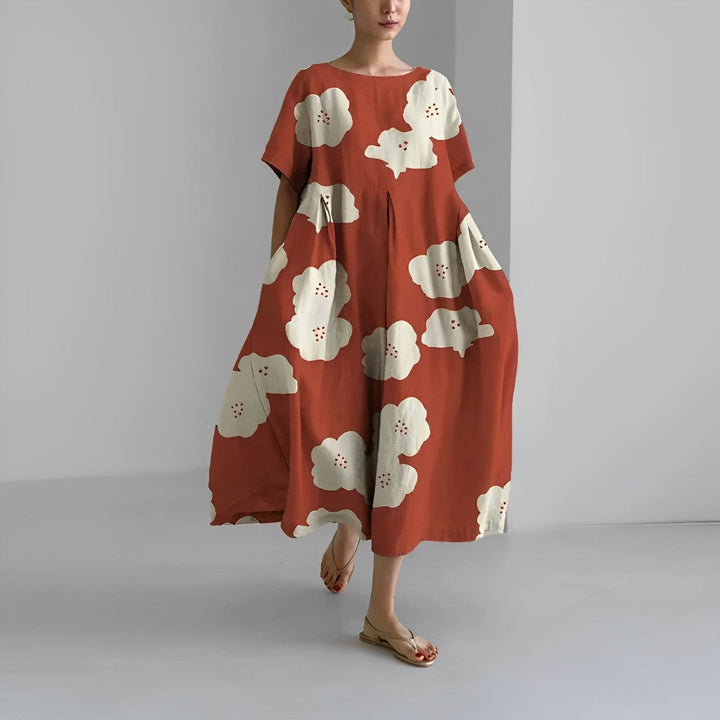 KIM | Bohemian Bloemenjurk voor een Natuurlijke en Romantische Stijl