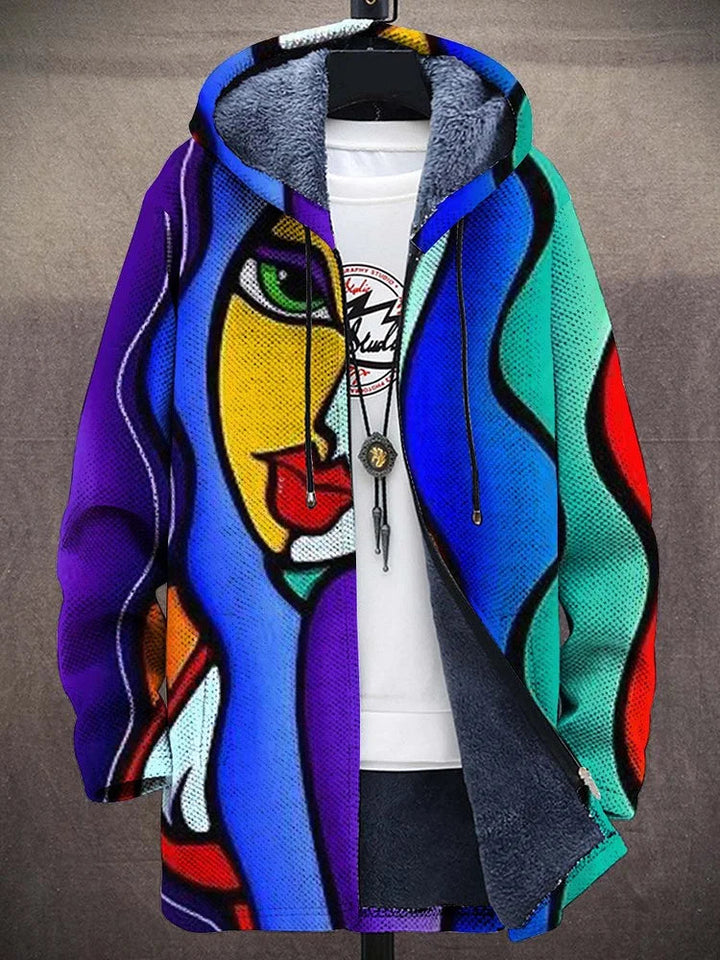 ALLURE™ | Luxe Cardigan met Artistieke Inspiratie