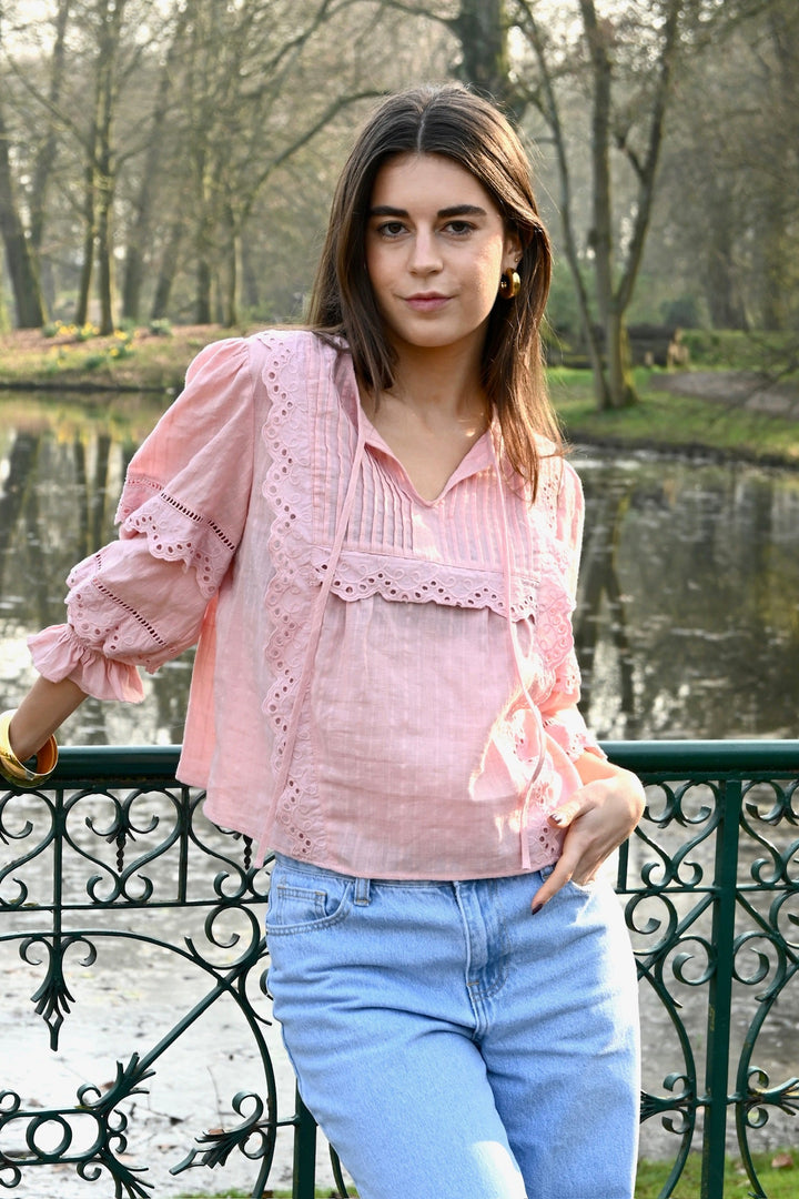 Anne blouse - roze
