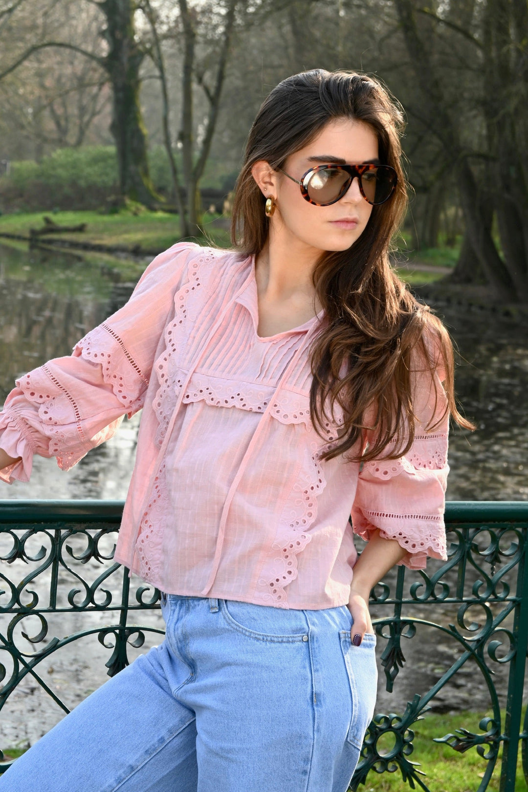 Anne blouse - roze