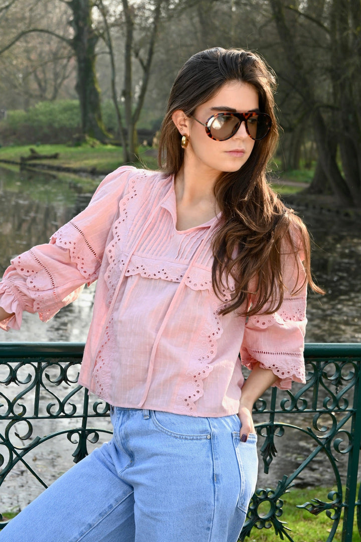 Anne blouse - roze