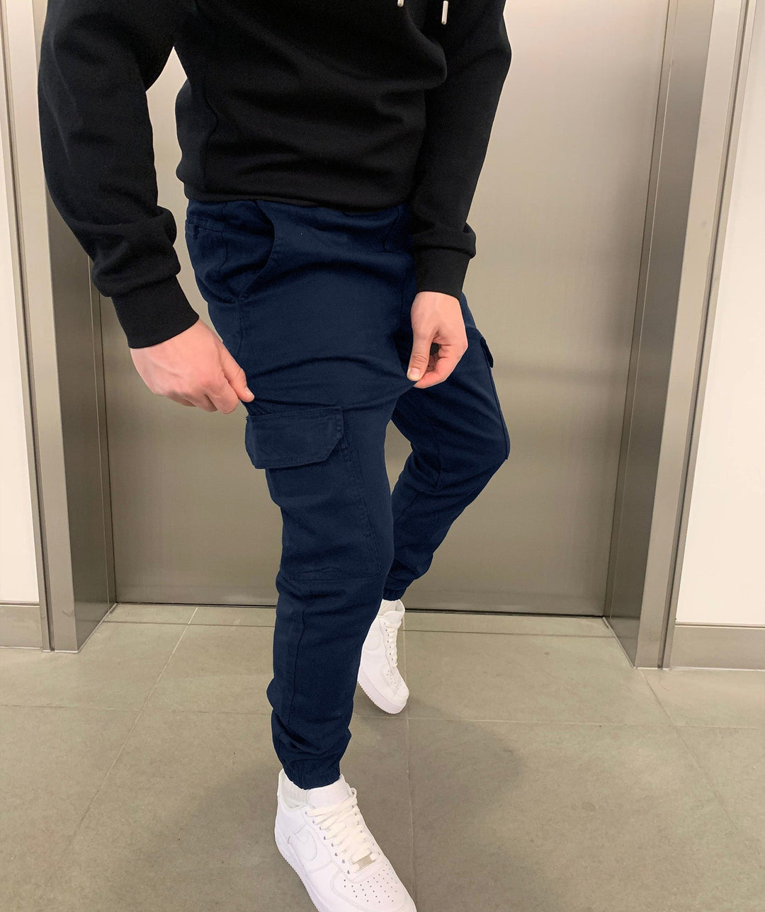 CASSIAN™ | CARGO BROEK JOGGINGPASVORM