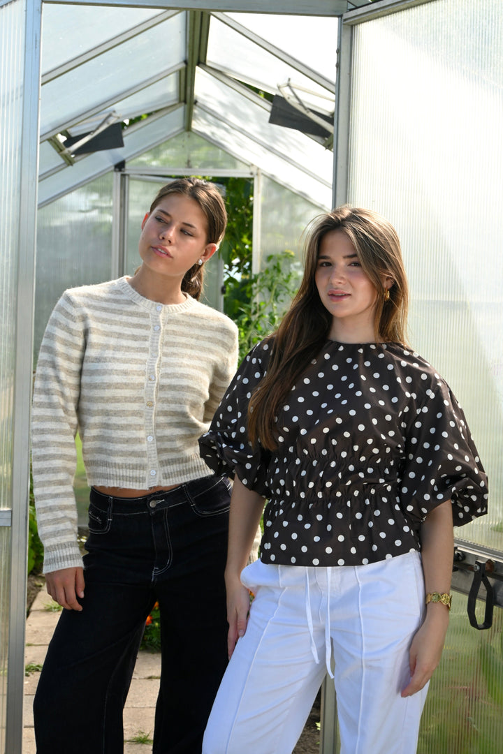 Ayla cardigan - creme/beige
