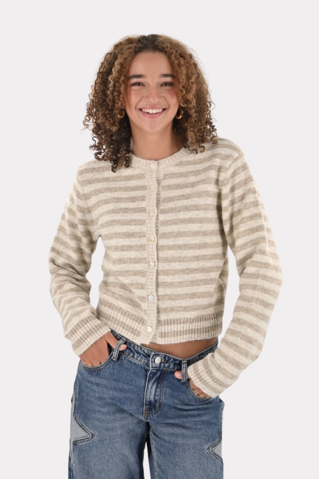 Ayla cardigan - creme/beige