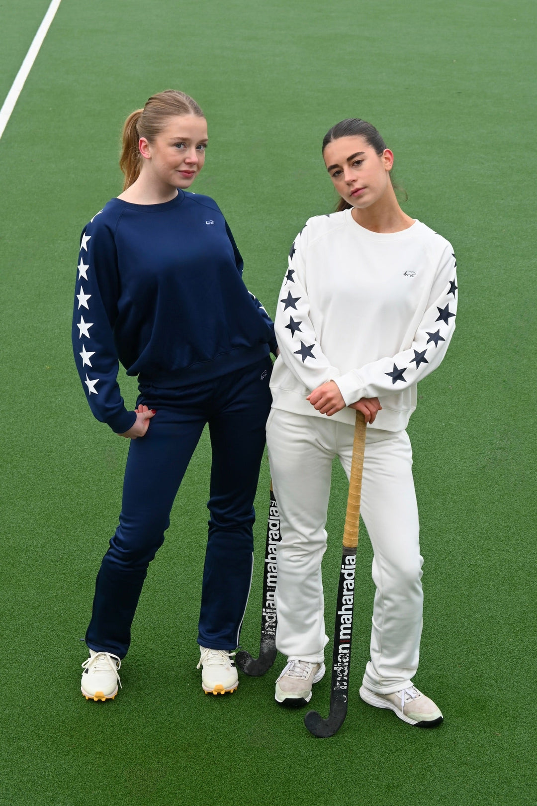 Trainings tiger sweater - wit