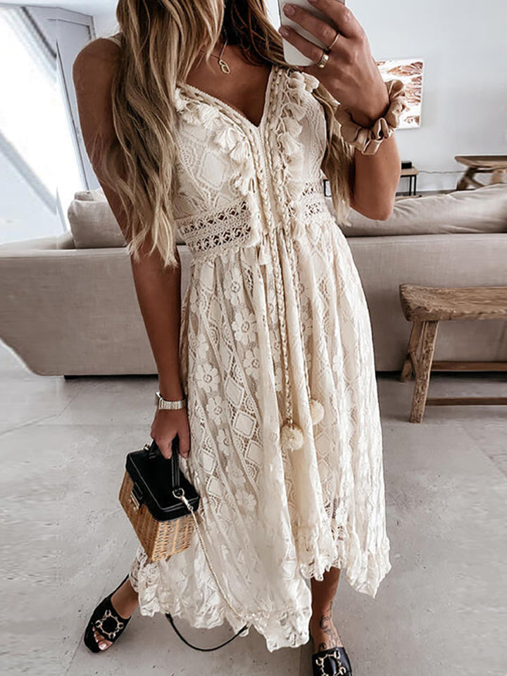 Maxidress Elegante Jurk voor Vrouw