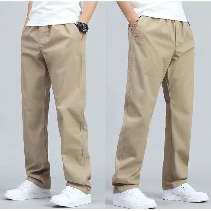 MAISON LORÉA | LOOSE-FIT KATOENEN BROEK