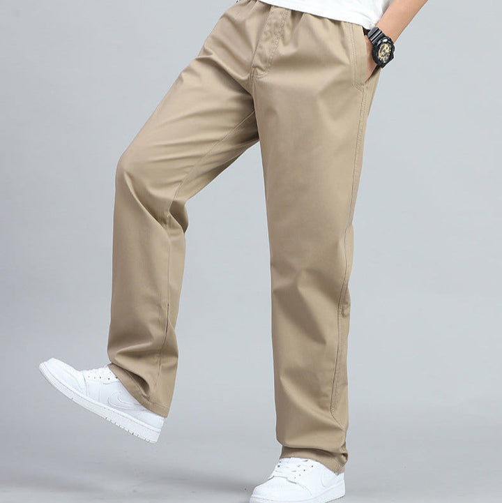 MAISON LORÉA | LOOSE-FIT KATOENEN BROEK