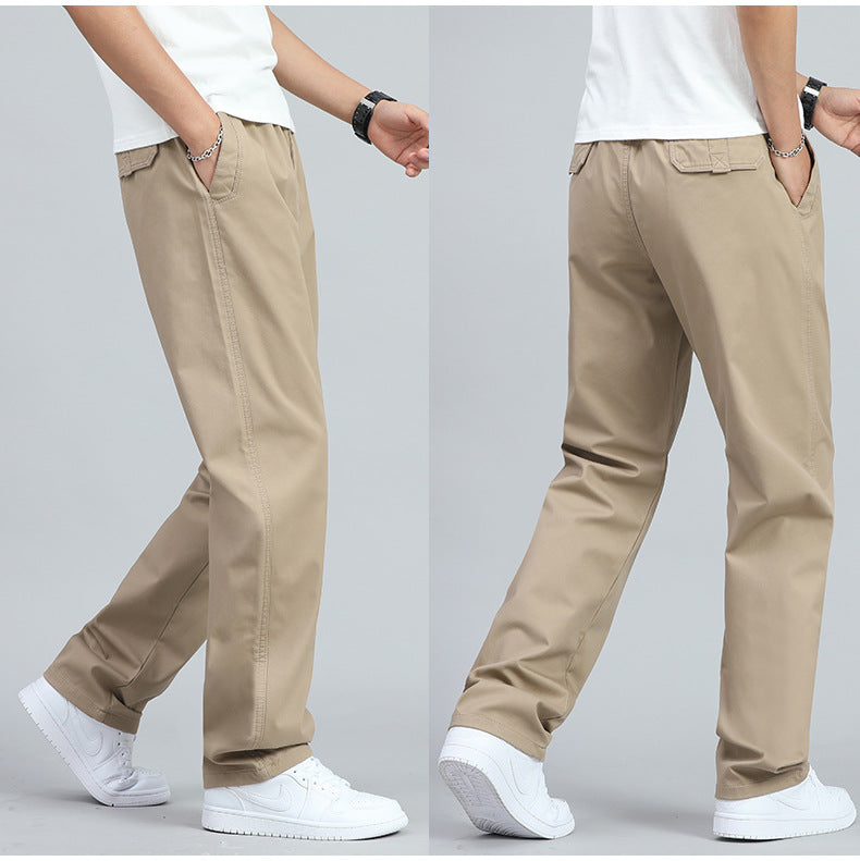 MAISON LORÉA | LOOSE-FIT KATOENEN BROEK
