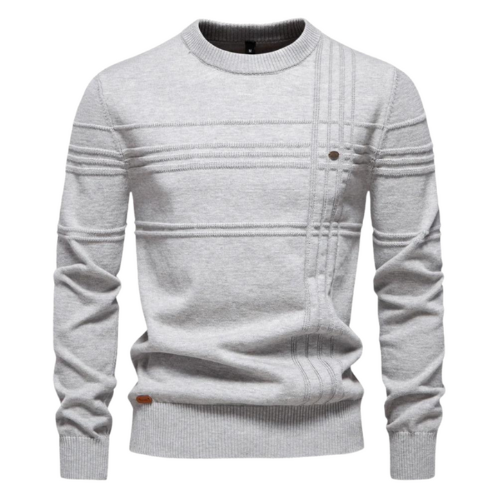 NICO | Katoenen herentrui met streepdesign