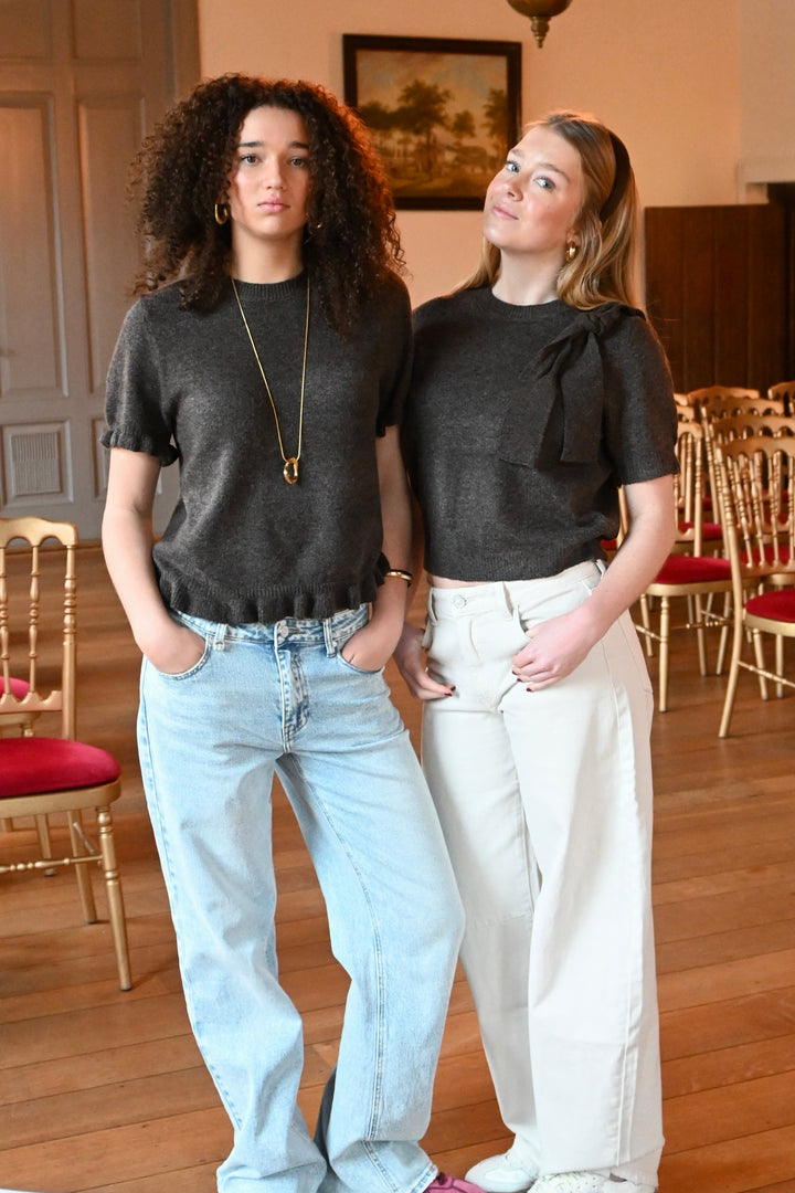 Bowie mid waist jeans - blauw