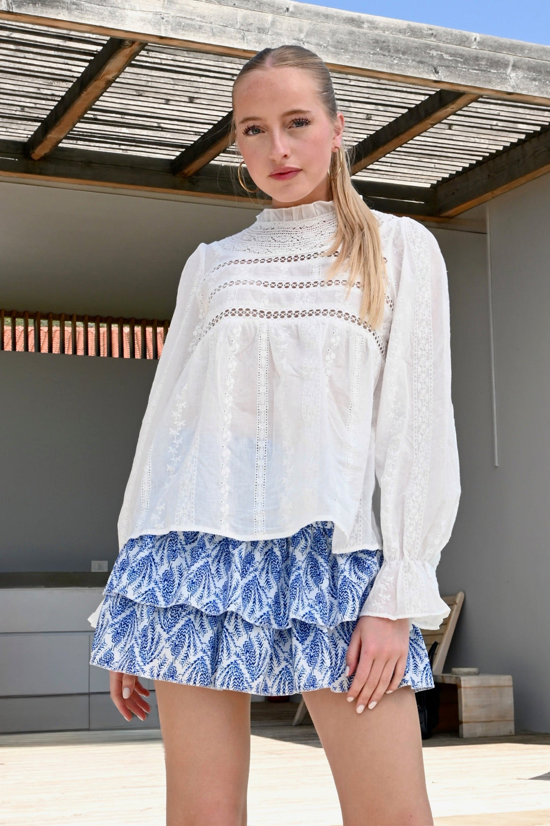 Amalien blouse - wit