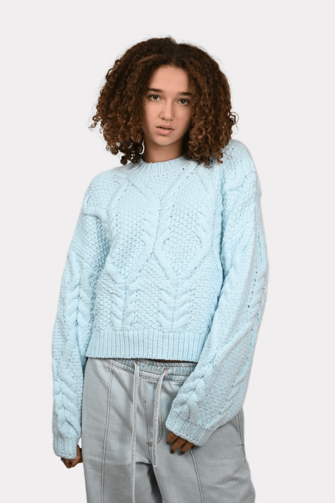 Cambridge knit - baby blue
