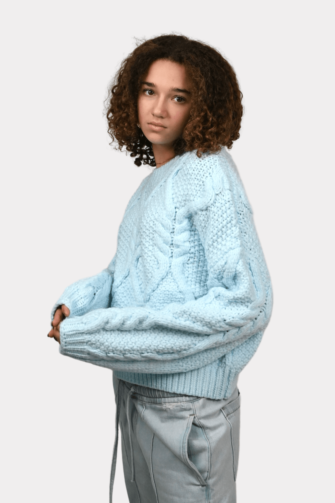 Cambridge knit - baby blue