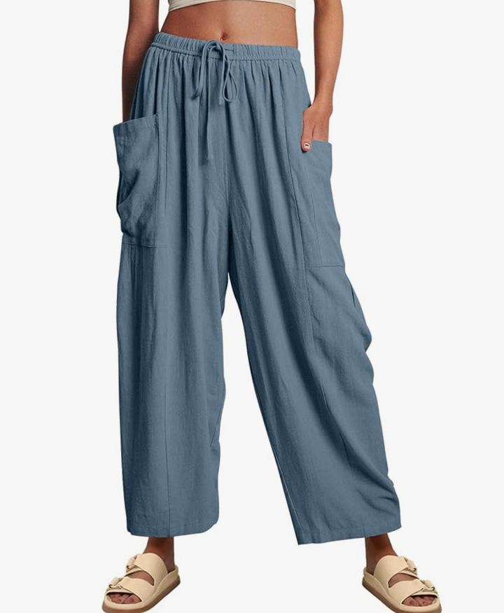 MARA | Zomerbroek met Wijde Pijpen voor Maximale Comfort en Elegante Dagstijl