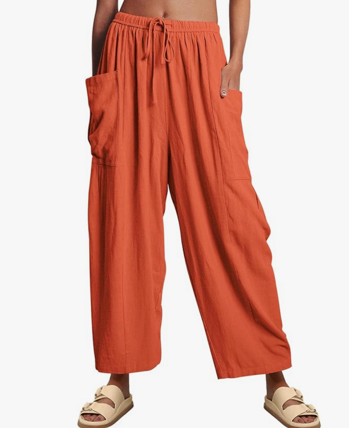 MARA | Zomerbroek met Wijde Pijpen voor Maximale Comfort en Elegante Dagstijl