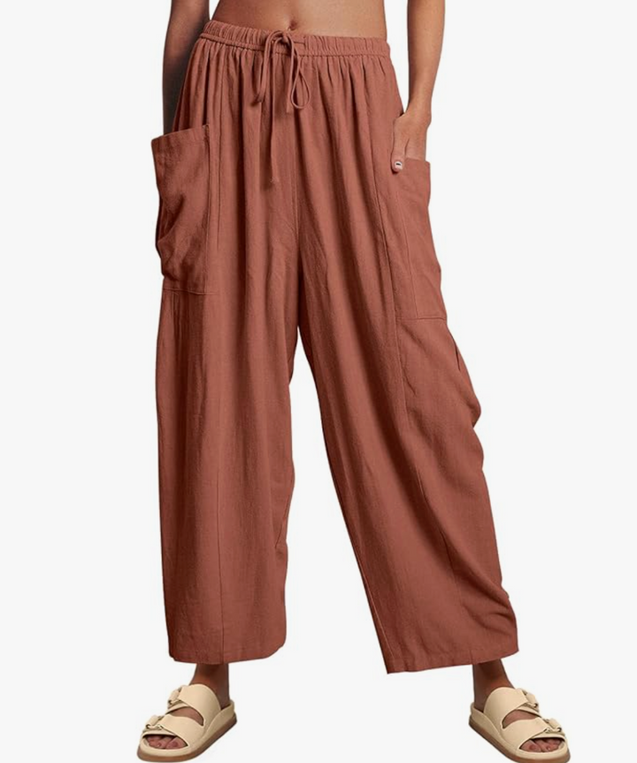 MARA | Zomerbroek met Wijde Pijpen voor Maximale Comfort en Elegante Dagstijl